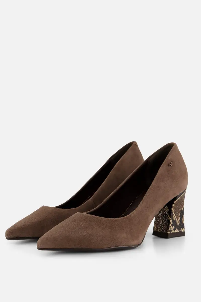 Tamaris Pumps taupe Suède