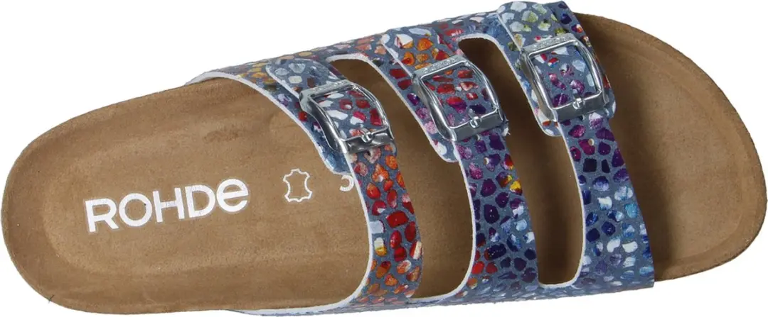 Rohde 5620 55 Slippers Blauw Multi - Dames - 41 - afbeelding 6 van 6