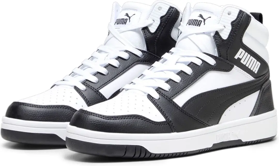 PUMA Rebound V6 Mid Jr Sneakers - 37.5 - afbeelding 2 van 6