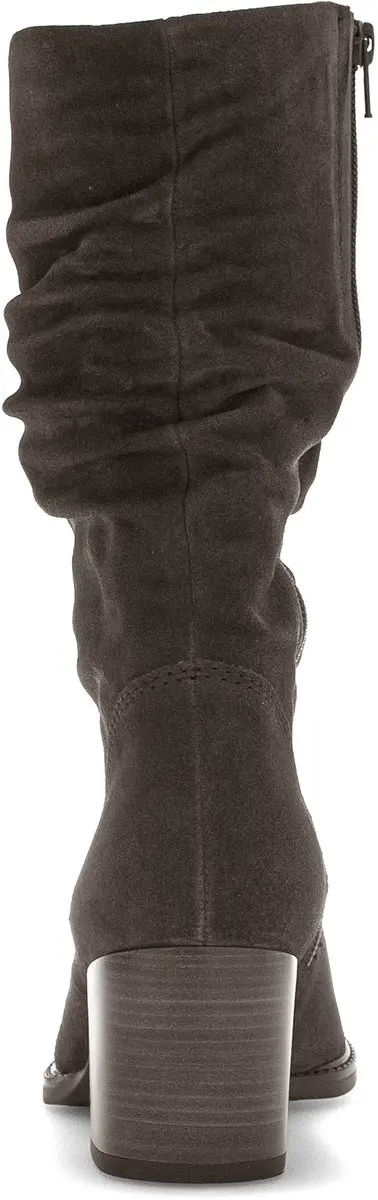 Gabor Dames Laarzen Suede Rits 7391 5 - Donkerbruin - 39 - afbeelding 6 van 6