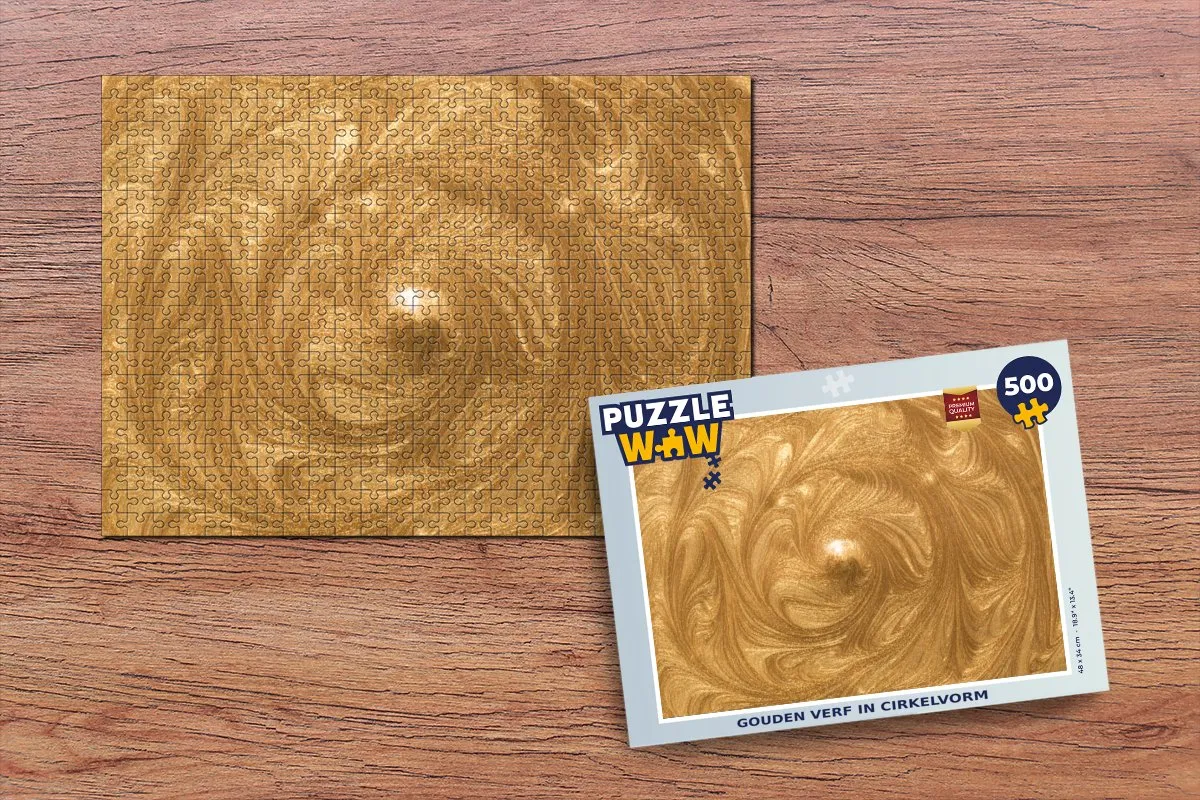 PuzzleWow Cirkel Legpuzzel 500 Stuks
