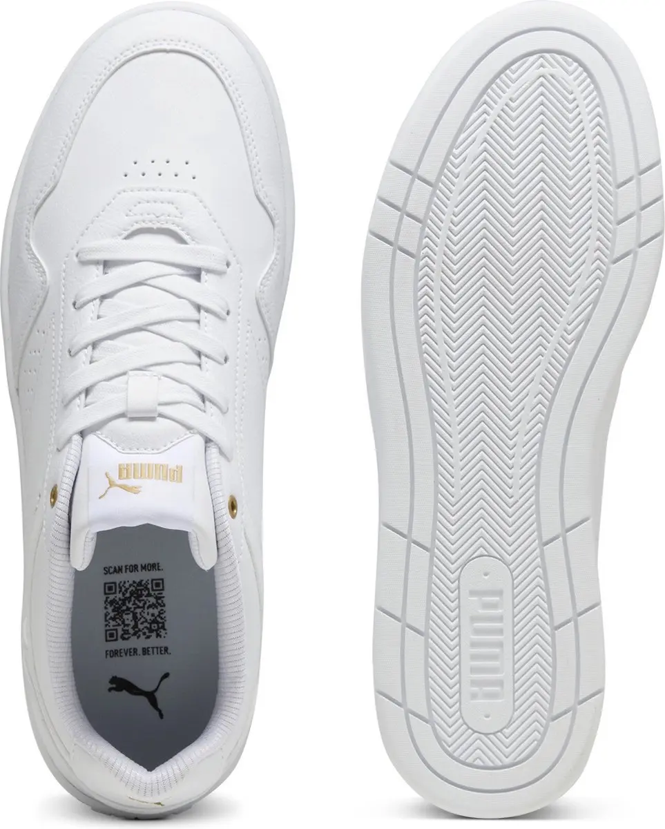 PUMA Court Classic Sneakers 42.5 - PUMA White-Gold - afbeelding 6 van 6