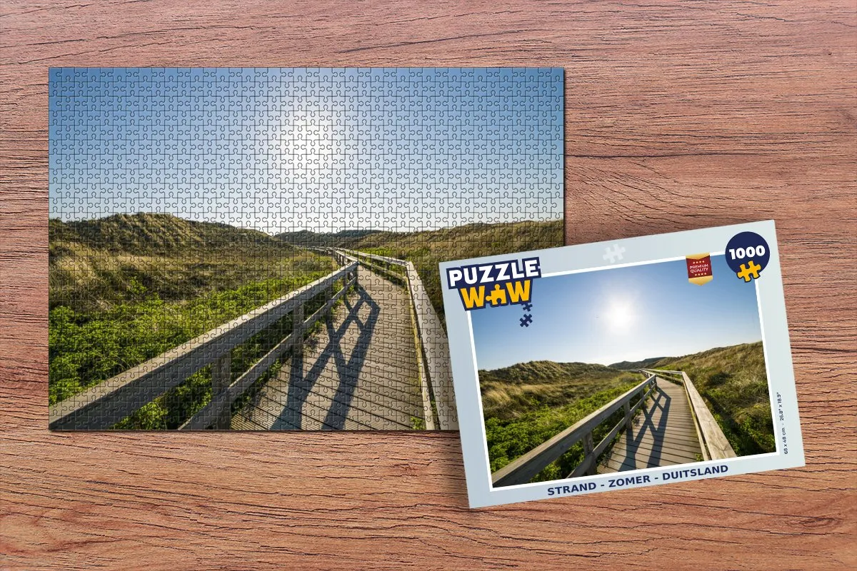 PuzzleWow Legpuzzel 1000 Stuks - Multicolor