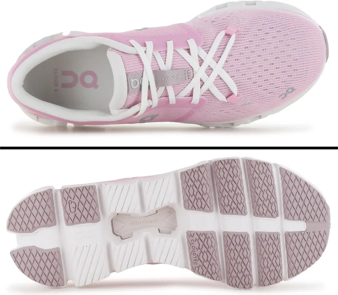 ON Running Cloud X4 Dames Sneakers - Roze - Maat 38.5