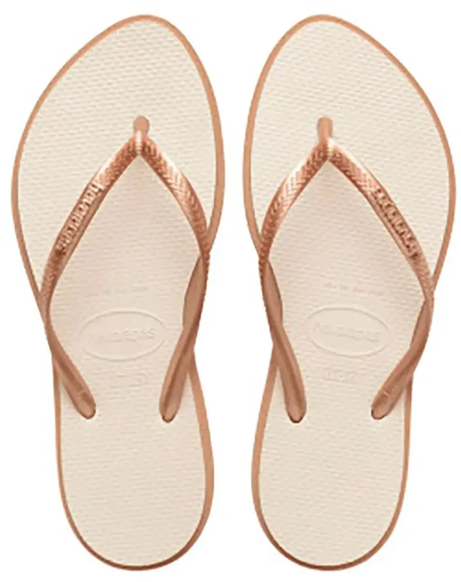 Havaianas Slim Point Teenslipper Rosé Beige - afbeelding 2 van 6