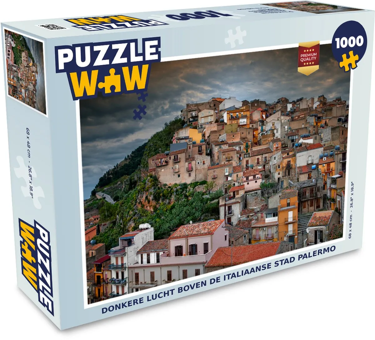 PuzzleWow Palermo Legpuzzel 1000 Stuks