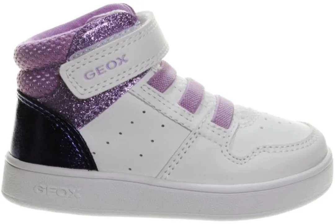 Witte Hoge Sneaker Geox Lila maat 21