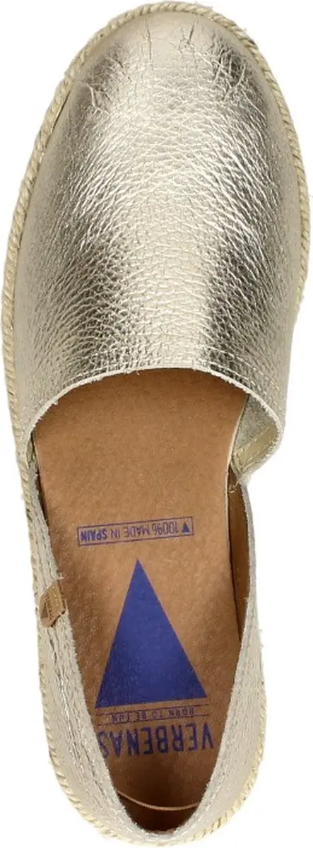 Verbenas Carmen Espadrilles Dames - Goud Maat 37