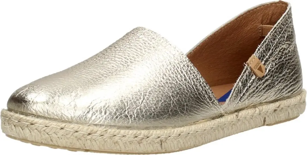 Verbenas Carmen Espadrilles Dames - Goud Maat 37