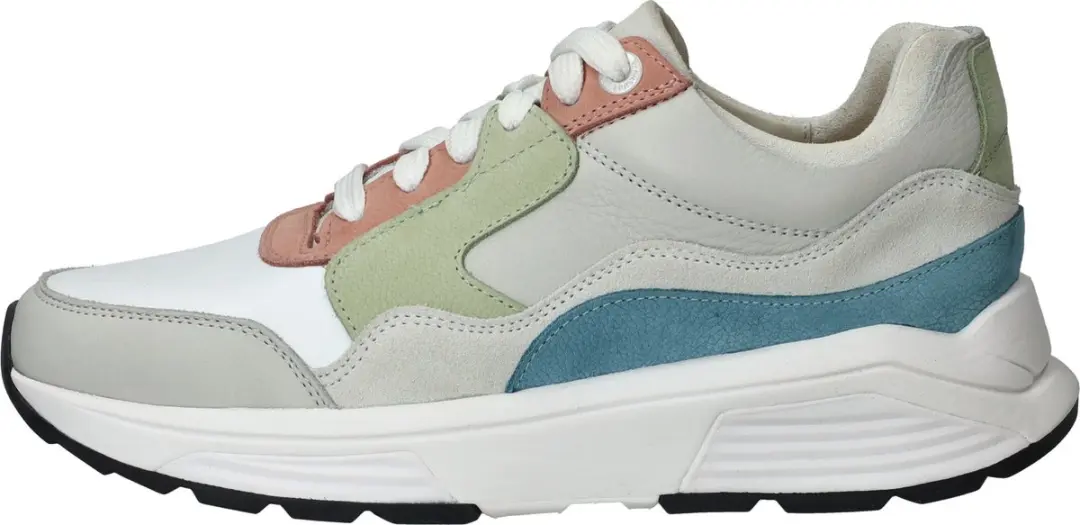 Xsensible Golden Gate Lady Dames Veterschoenen - Lichtgrijs - Maat 37