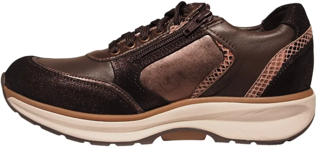 Dames Veterschoenen Xsensible Georgia Burgundy Combi Gx Bruin - Maat 38 - afbeelding 2 van 6