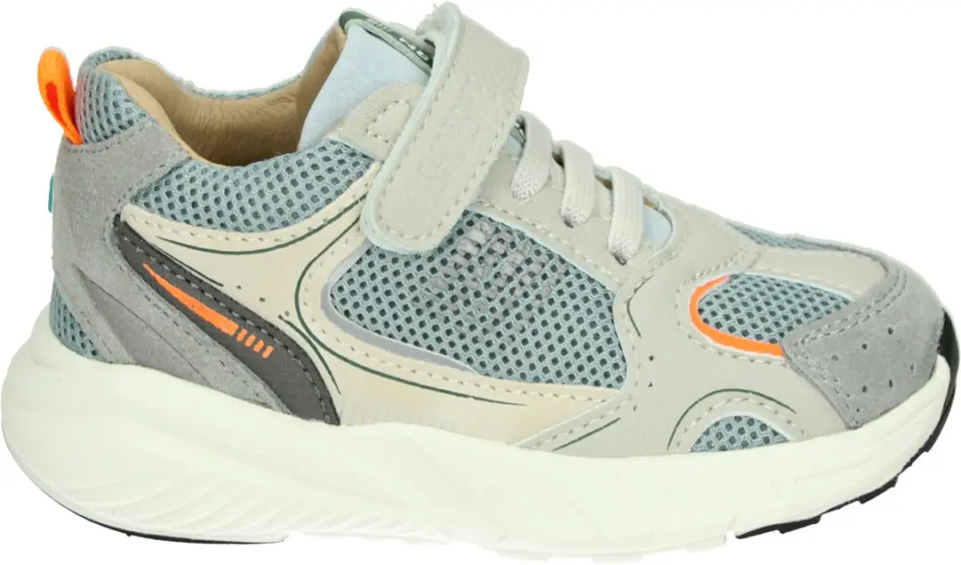 Shoesme Veterschoenen 27 - Grey Orange - afbeelding 3 van 6