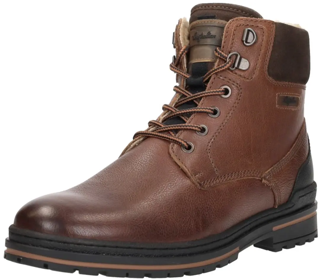 Australian York heren veterboot - Cognac - Maat 45