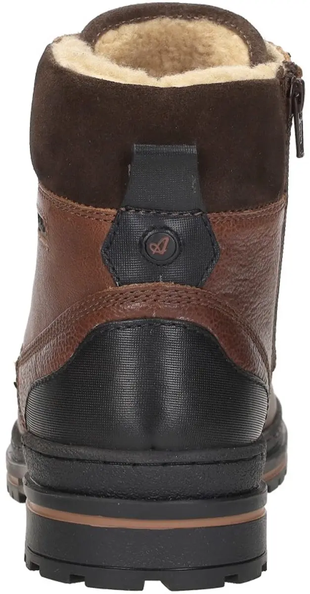 Australian York heren veterboot - Cognac - Maat 45