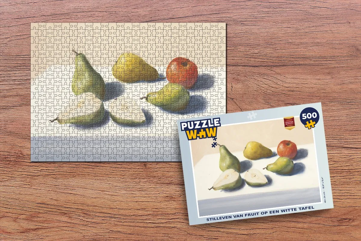 PuzzleWow Fruit Legpuzzel 500 Stuks - Multicolor