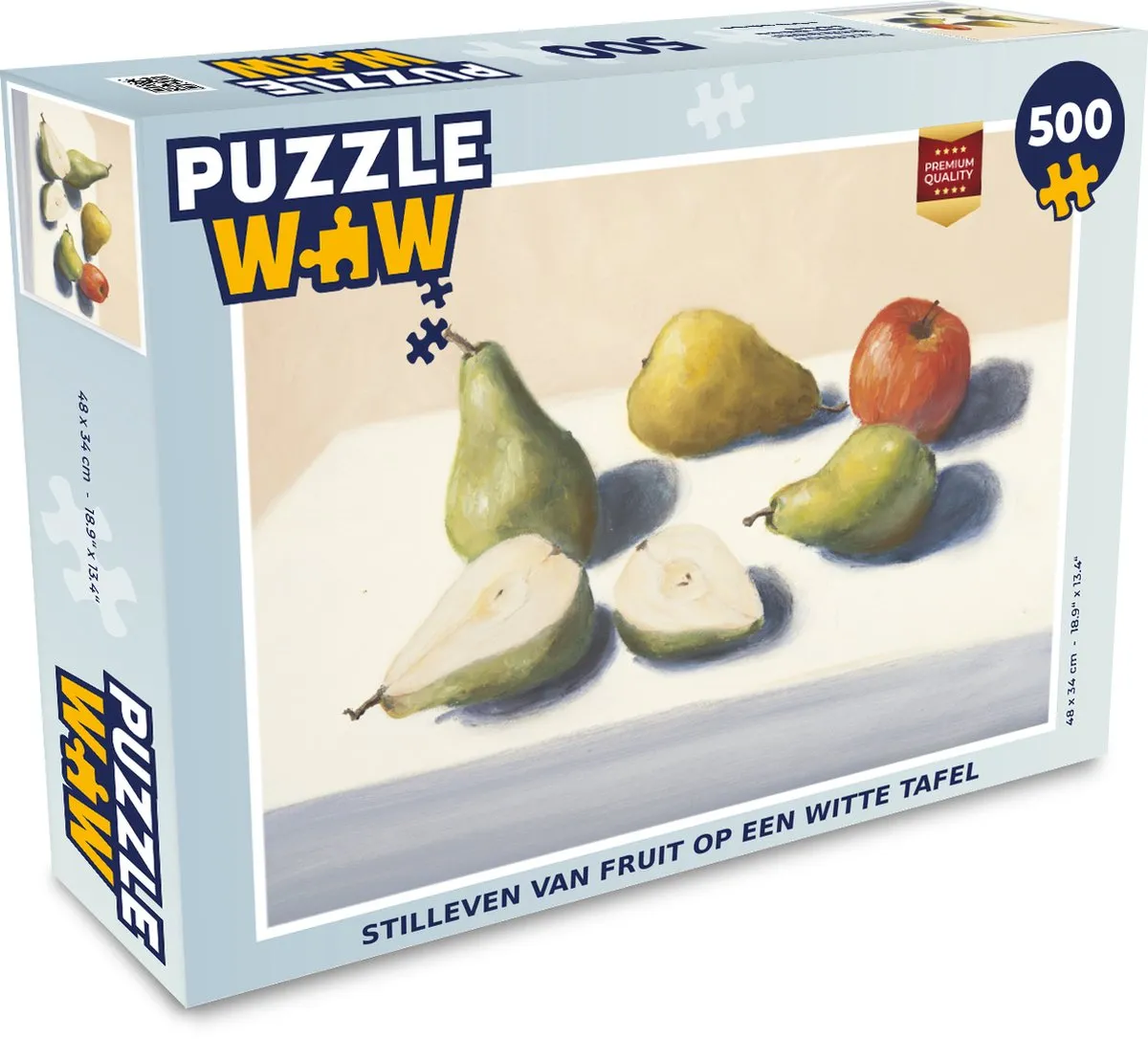 PuzzleWow Fruit Legpuzzel 500 Stuks