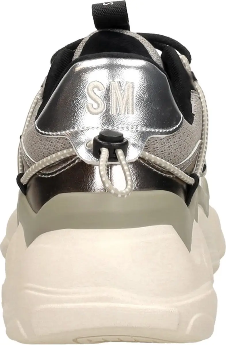 Dames Sneakers Steve Madden Spectator Pew/gold Zilver - Maat 40 - afbeelding 6 van 6