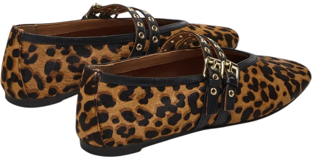 Steve Madden Lydia-L Ballerina's - Luipaard - 39
