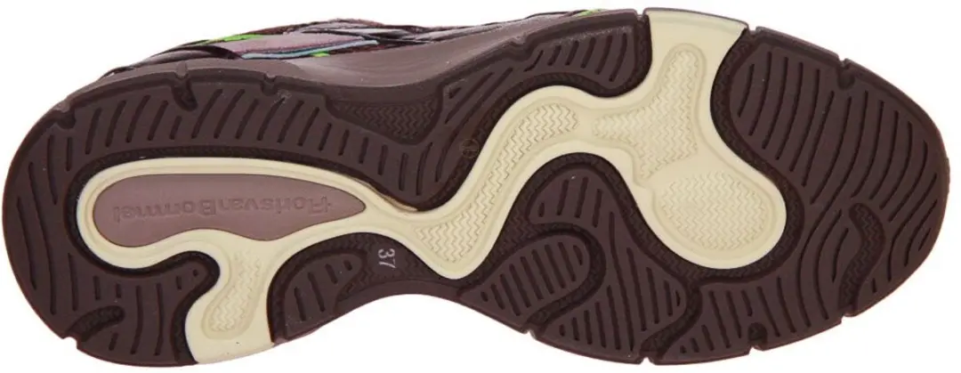 Floris van Bommel Daysi 09.02 Dames Sneakers - Maat 40 - Bordeaux - afbeelding 4 van 6