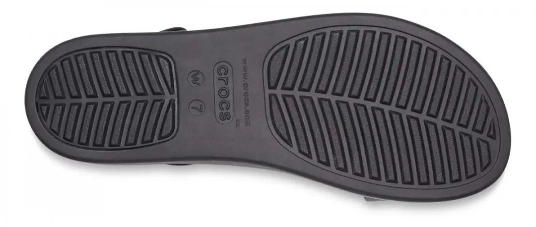 Crocs Brooklyn Dames Sandaal - LiteRide - Zwart