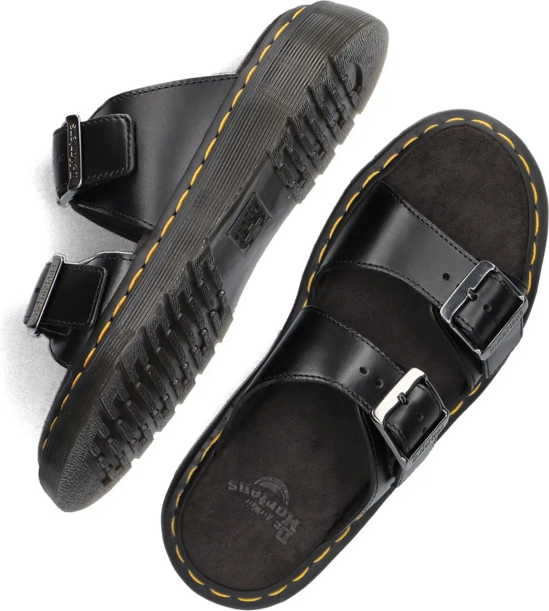 Dr. Martens Josef W Slippers - Zwart - Maat 41 - afbeelding 4 van 6