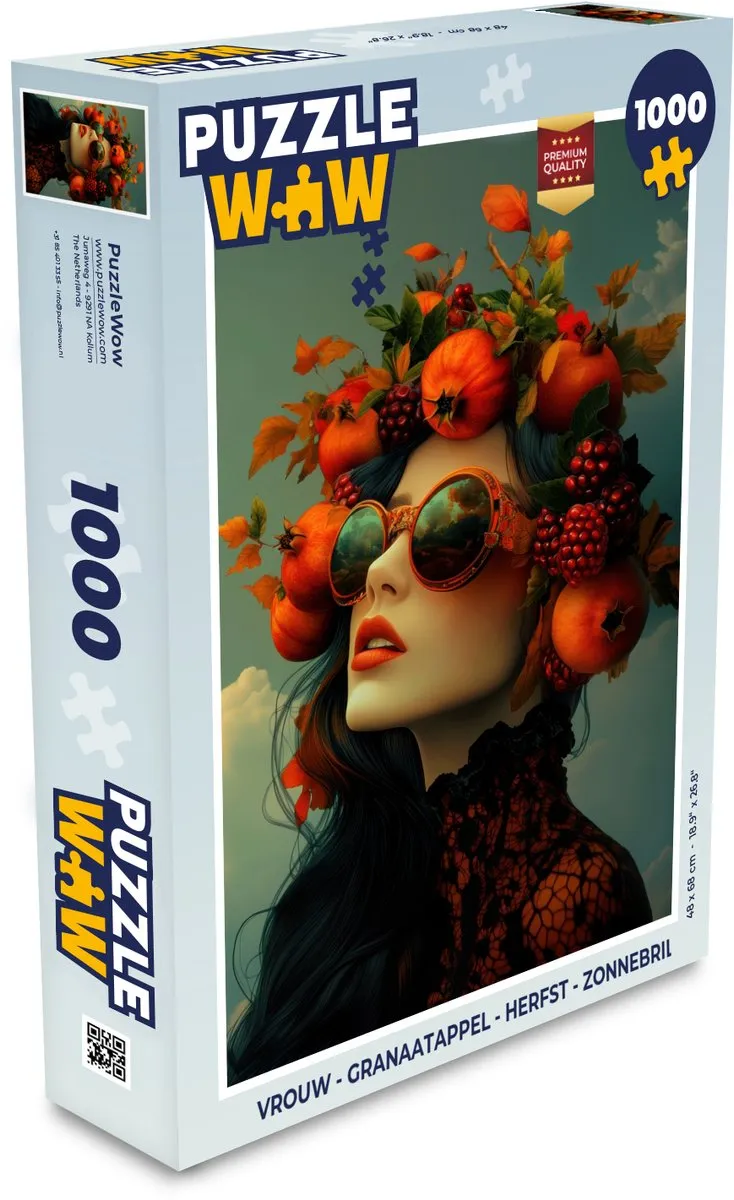 PuzzleWow Legpuzzel 1000 Stuks
