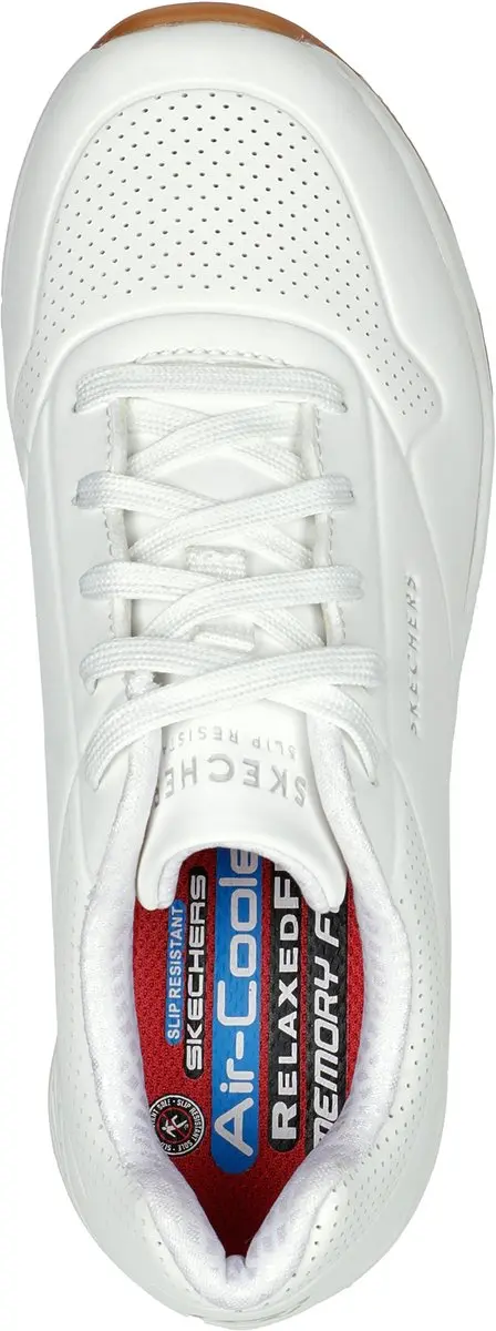 Skechers UNO SR Werkschoenen Dames Sneakers 39.5 - Wit - afbeelding 2 van 6