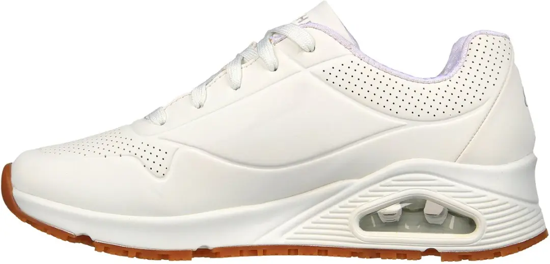 Skechers UNO SR Werkschoenen Dames Sneakers 39.5 - Wit - afbeelding 3 van 6