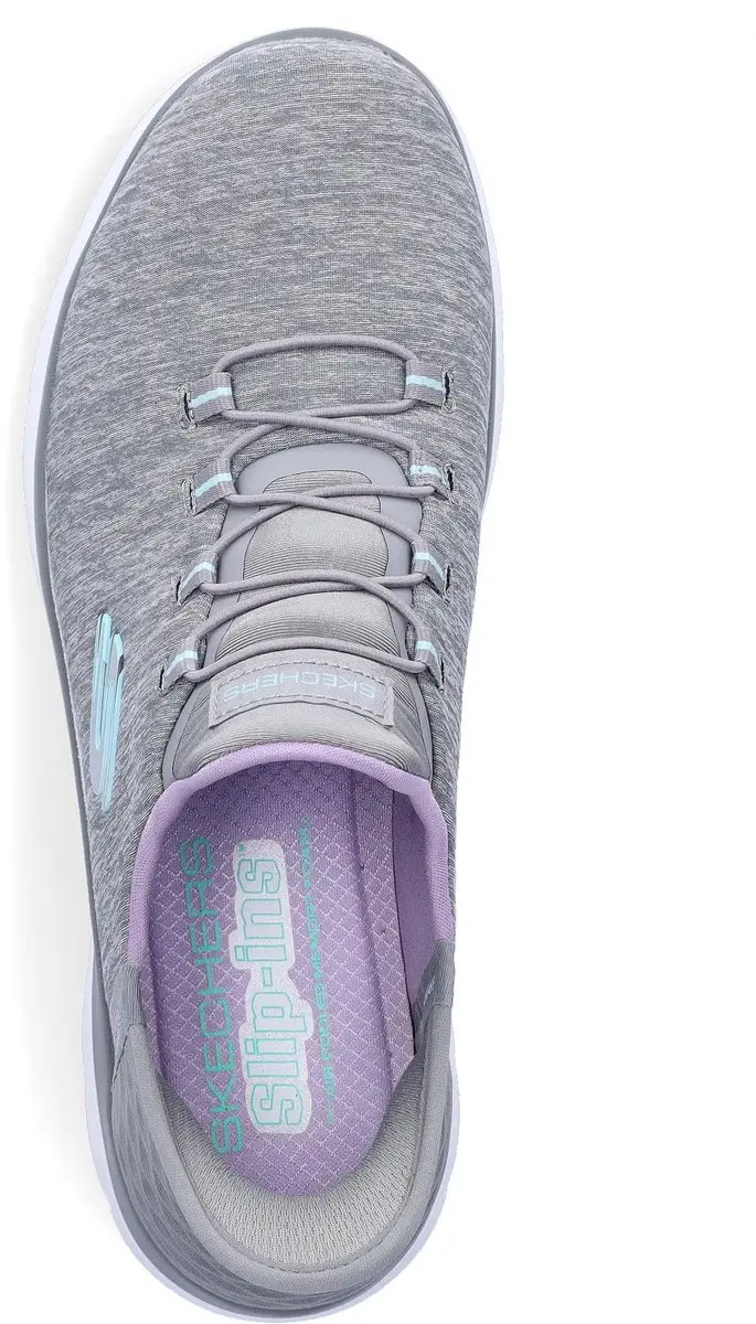 Skechers Hands Free Slip-Ins Summits Instapschoen - Grijs - afbeelding 4 van 6