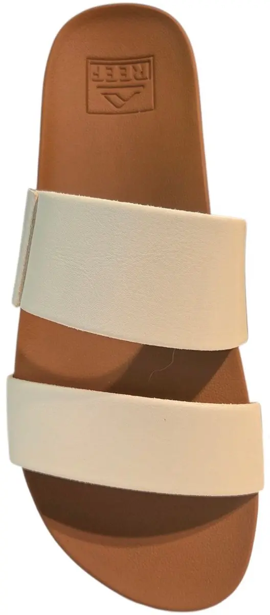 Reef Cushion Vista Slides Dames - Wit/Bruin - 38.5