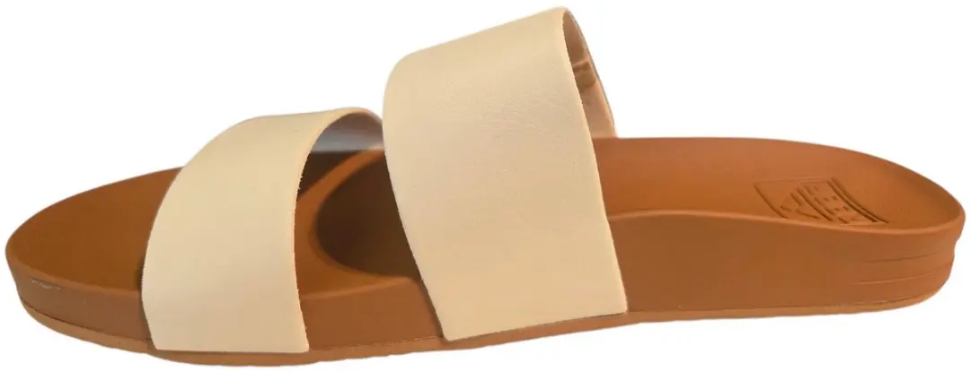 Reef Cushion Vista Slides Dames - Wit/Bruin - 38.5