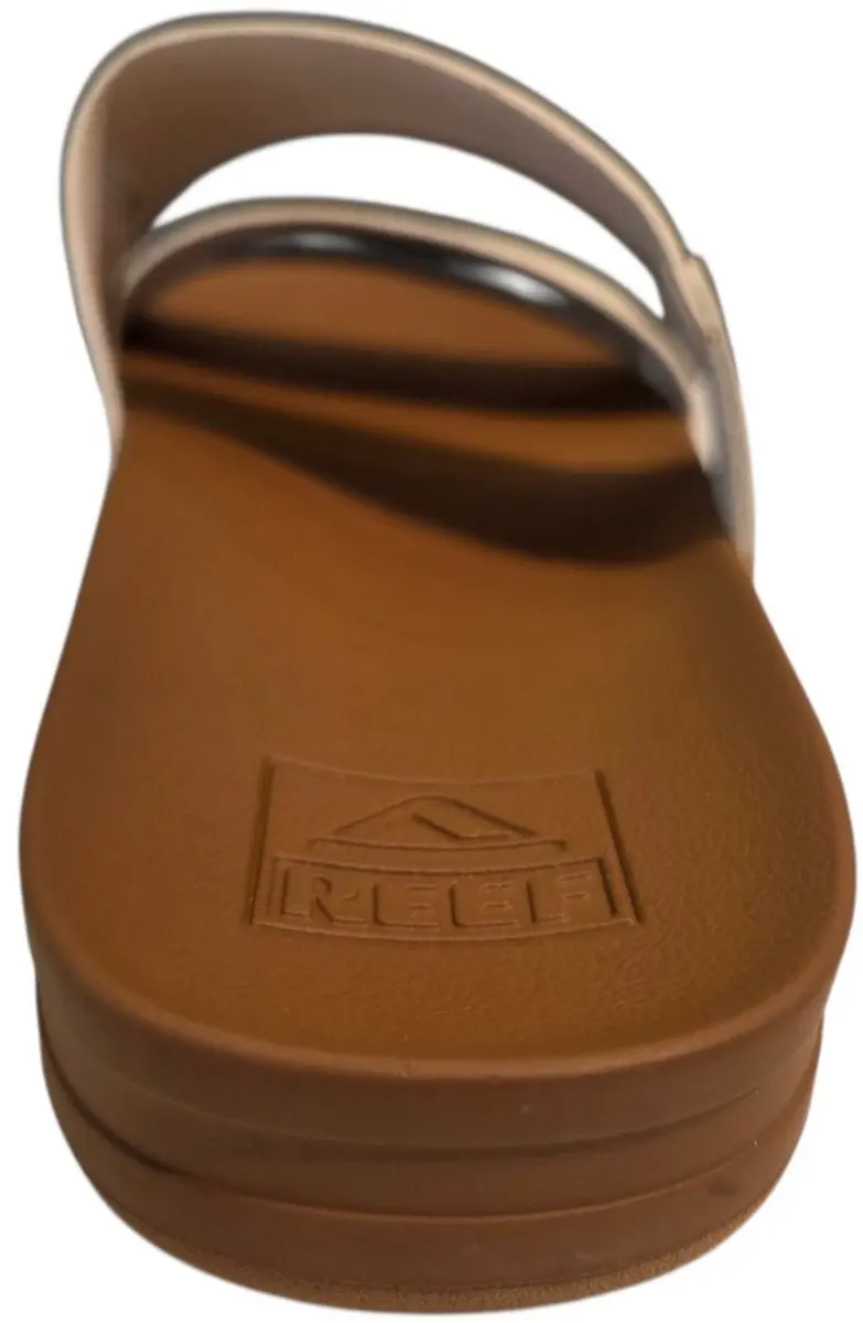 Reef Cushion Vista Slides Dames - Wit/Bruin - 38.5