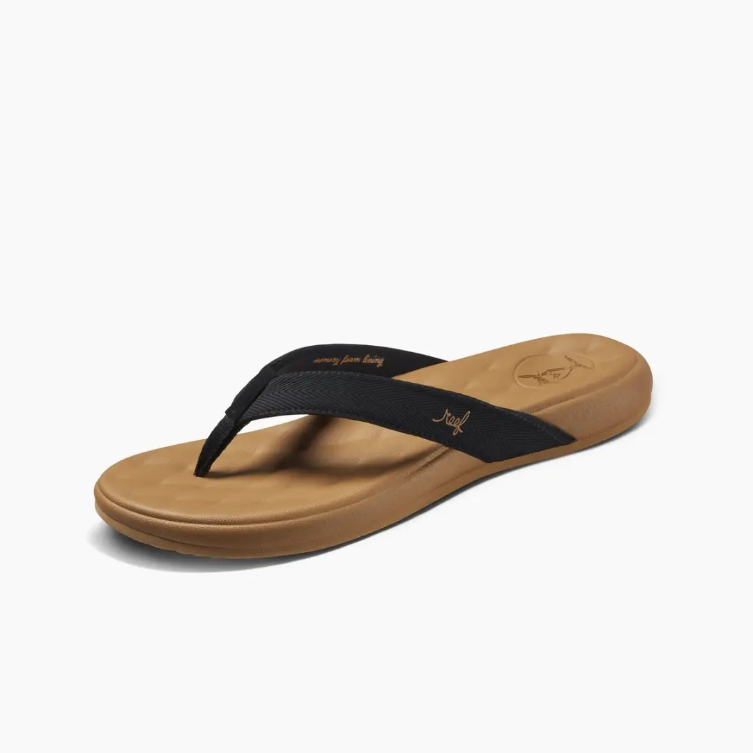 Reef Cushion Harmony Teenslipper - black/tan - afbeelding 3 van 6