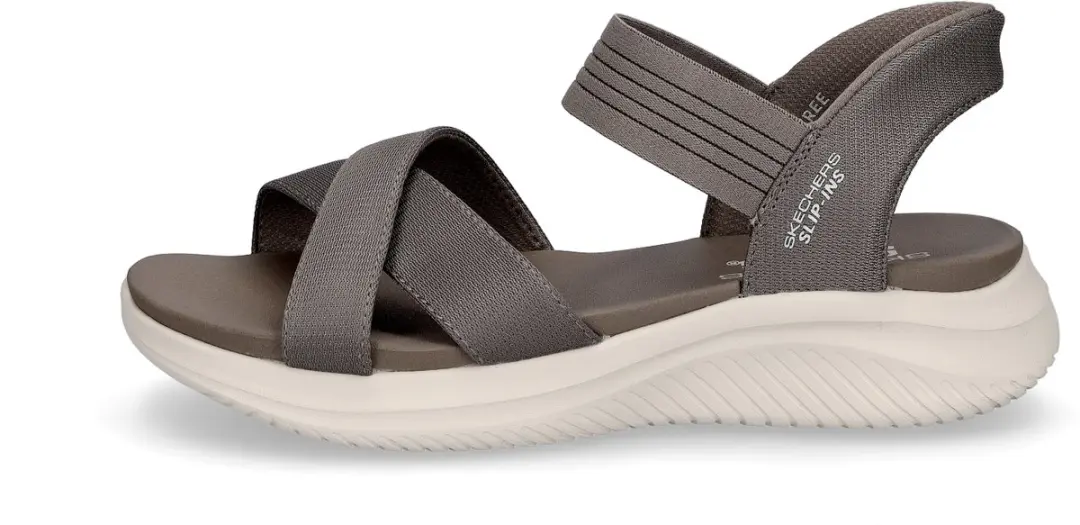 Skechers ULTRA FLEX 3.0 Sandalen - Dames - Bruin