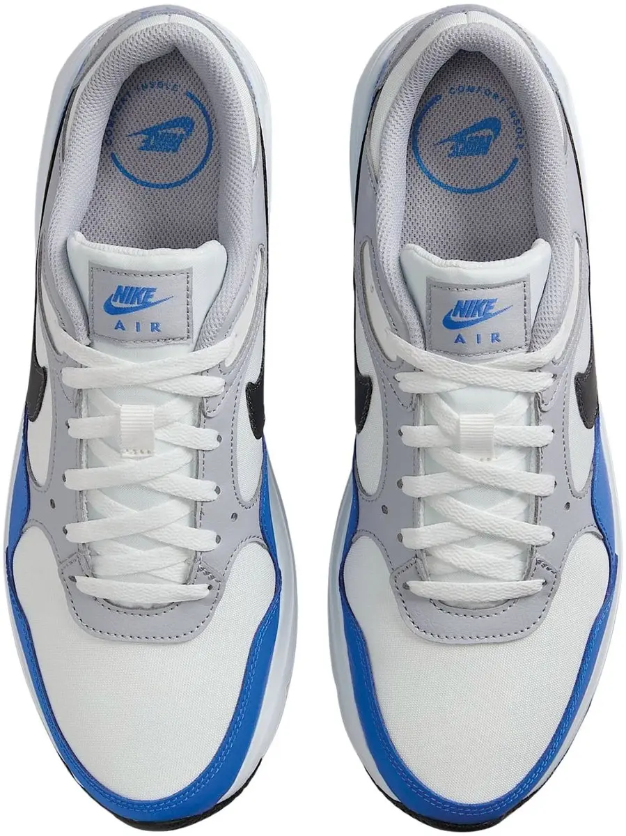 Nike Air Max SC Sneakers CW4555-117 - Heren - Wit/Blauw/Grijs/Zwart - afbeelding 4 van 6
