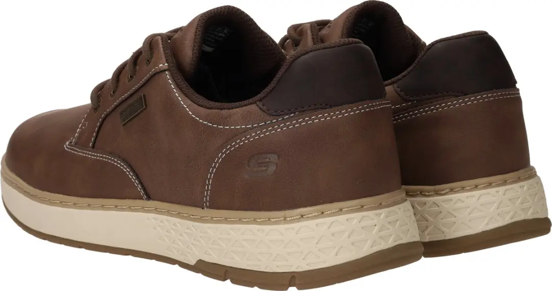 Skechers Garlan-Pryor Heren Veterschoenen - Bruin - afbeelding 5 van 6