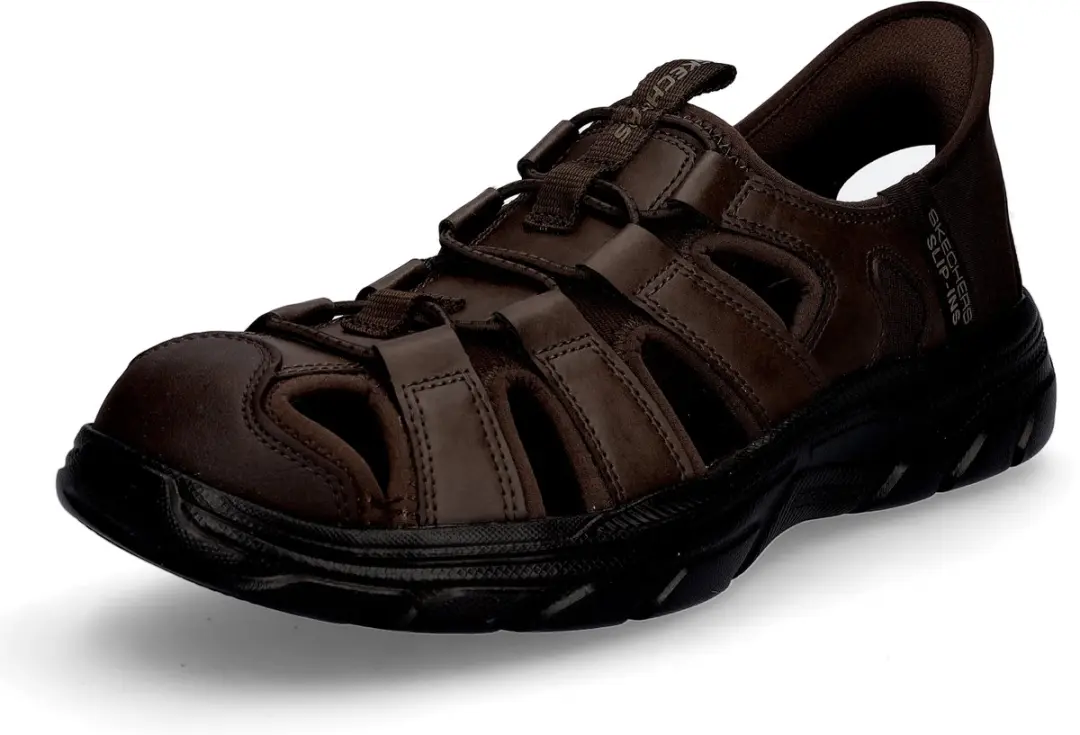 Skechers herensandaal Revolted Ss Vartan bruin