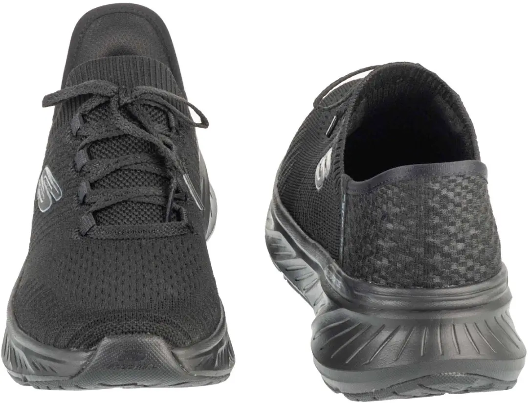 Skechers Edgeride Slip-Ins 150470-BBK Sneakers - Zwart