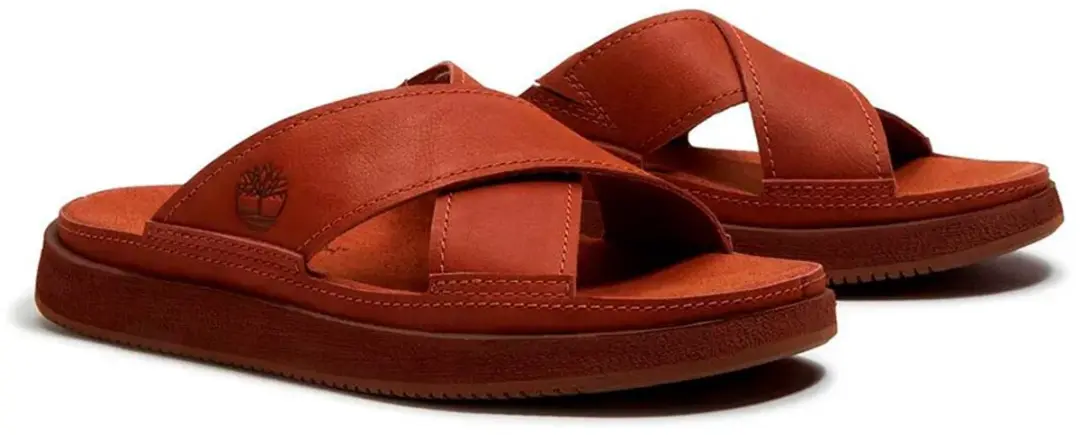 Timberland Casco Cove Slide Sandalen - EU 40 - Rust Full Grain