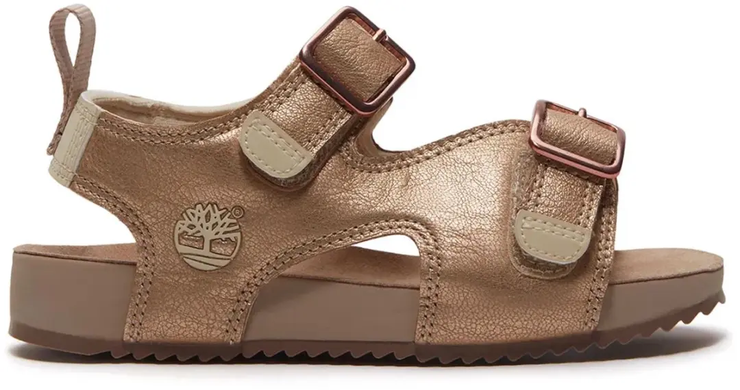 Timberland Castle Island Backstrap Jeugdsandalen Goud EU 28 Kinderen
