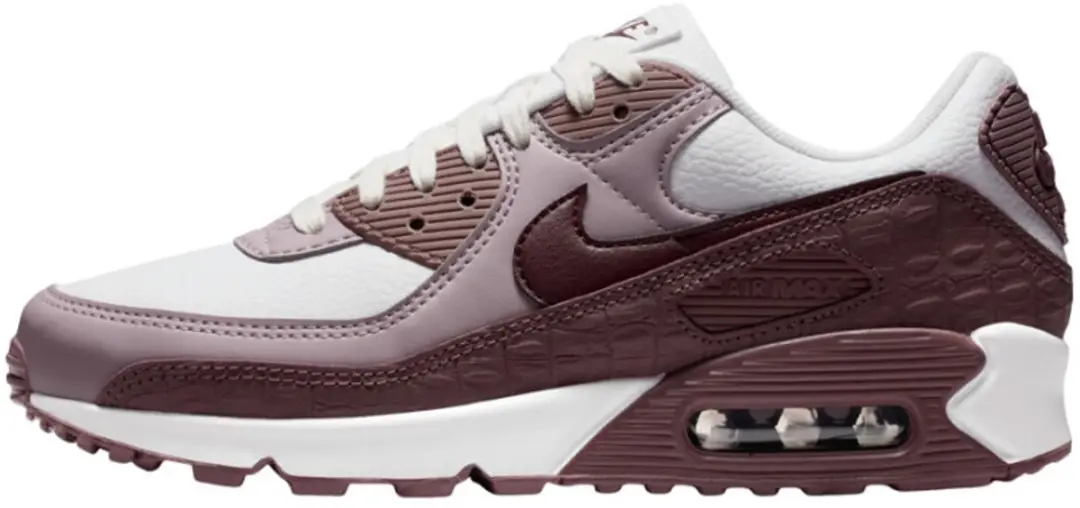 Nike Air Max 90 QS Burgundy Crush Croc Skin IM3110-500 Wit / Paars-40.5