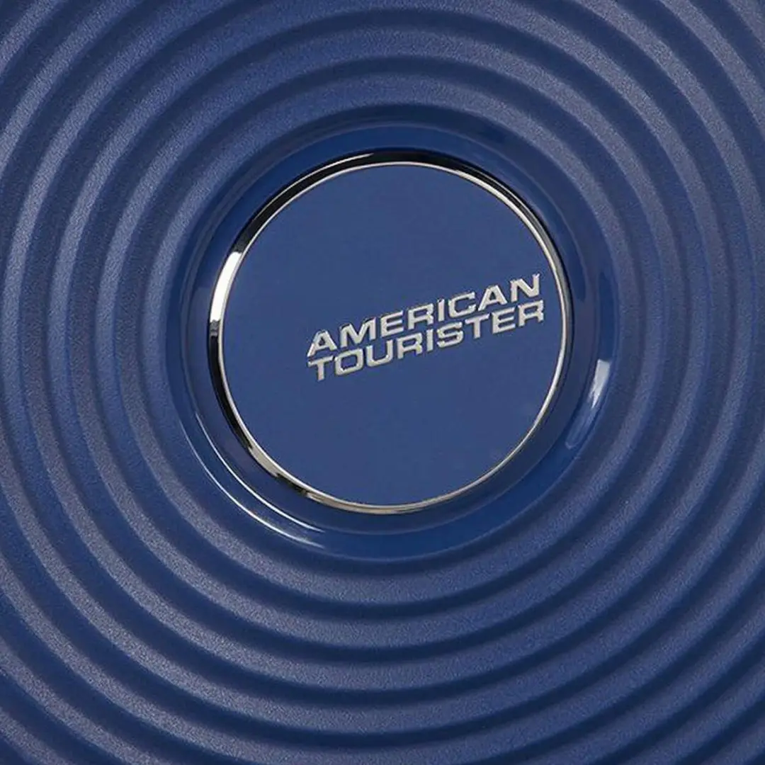 American Tourister Soundbox Spinner 55/20 Koffer - 41L - Blauw - afbeelding 5 van 6