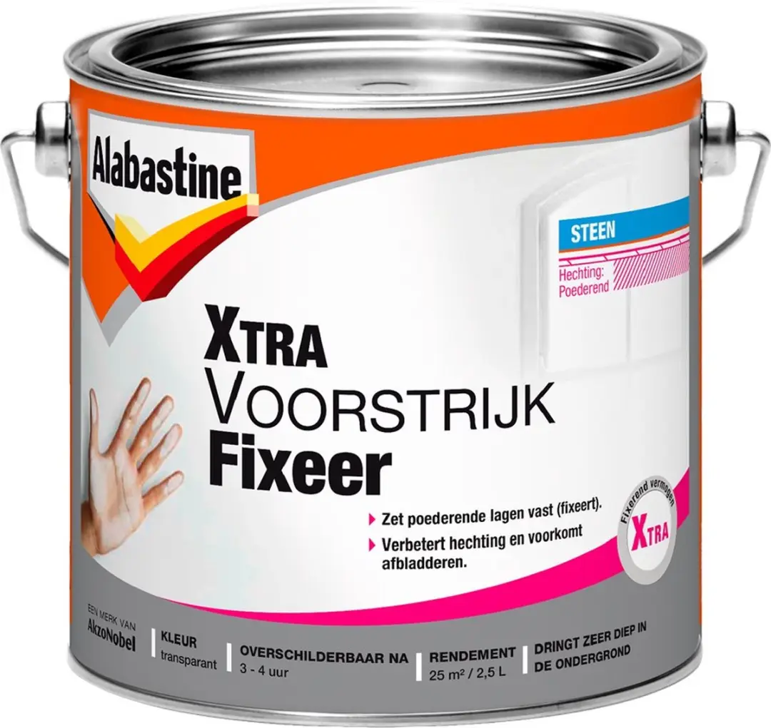 Alabastine Voorstrijk Fixeer 1L - Transparant - afbeelding 3 van 3