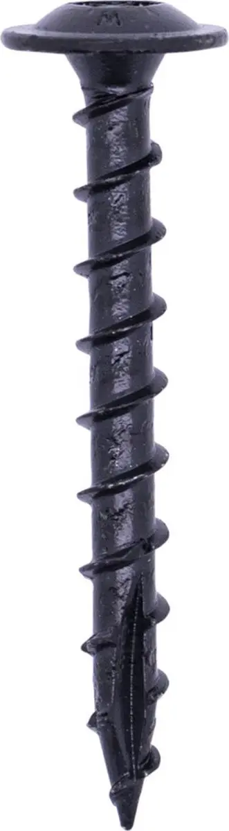Woodies Ultimate Tellerkopschroef 6x60mm T30 - 100 Stuks - Zwart - afbeelding 2 van 2
