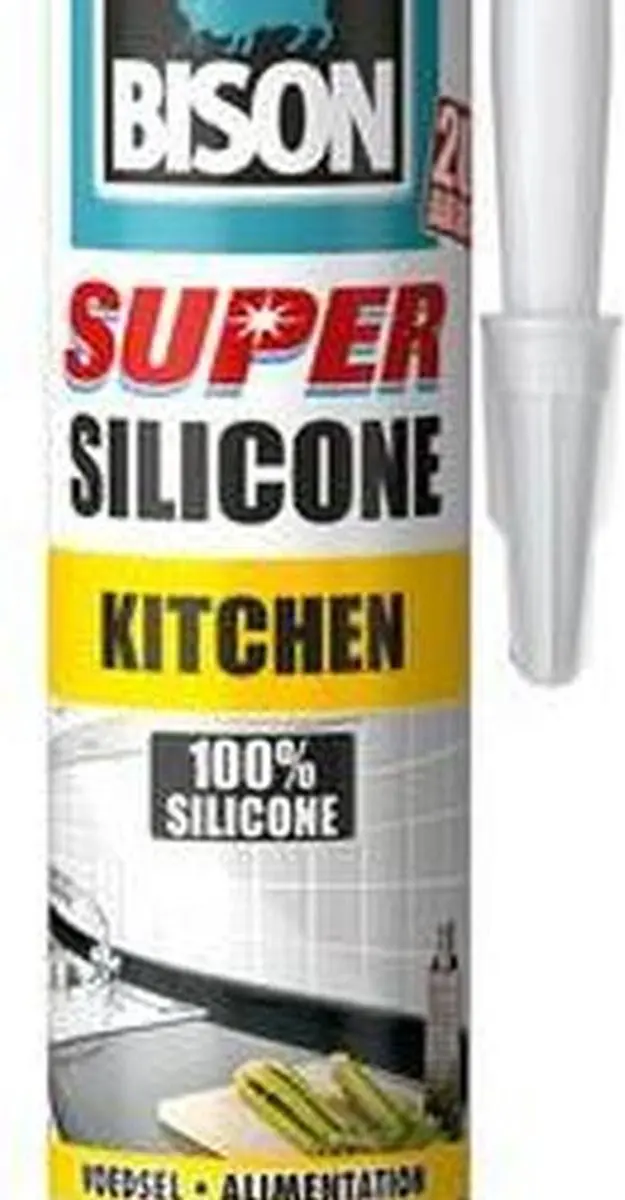 Bison Super Silicone Kitchen Transparant 300ml - afbeelding 2 van 4
