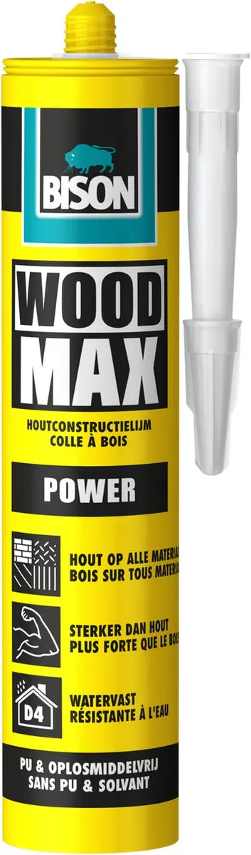 Bison Wood Max Power Houtlijm 380g