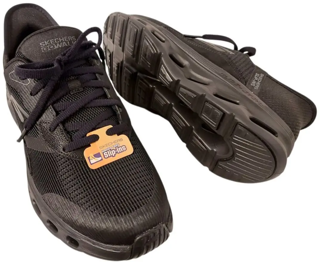 Skechers Go Walk Glid-Step 2.0 Hands Free Slip-Ins Dames Sneaker - Zwart