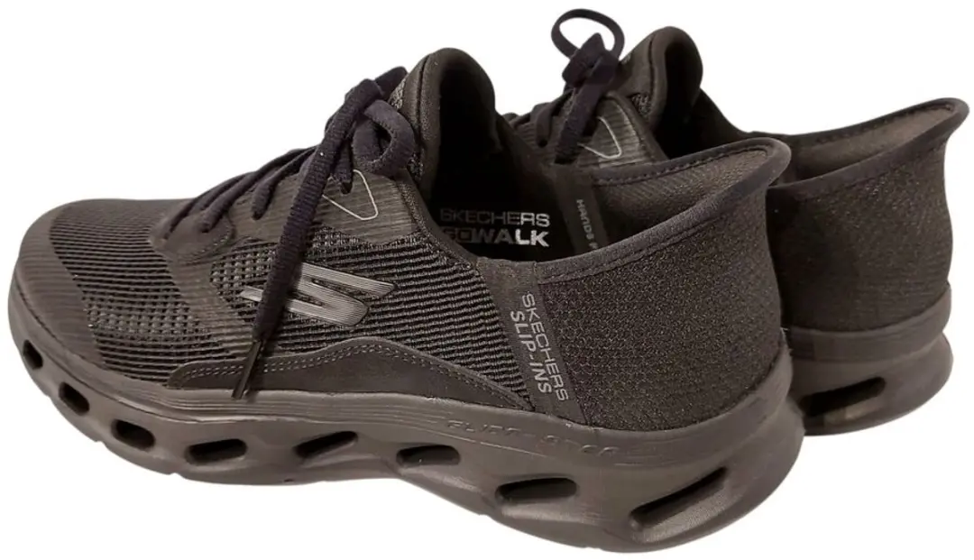 Skechers Go Walk Glid-Step 2.0 Hands Free Slip-Ins Dames Sneaker - Zwart