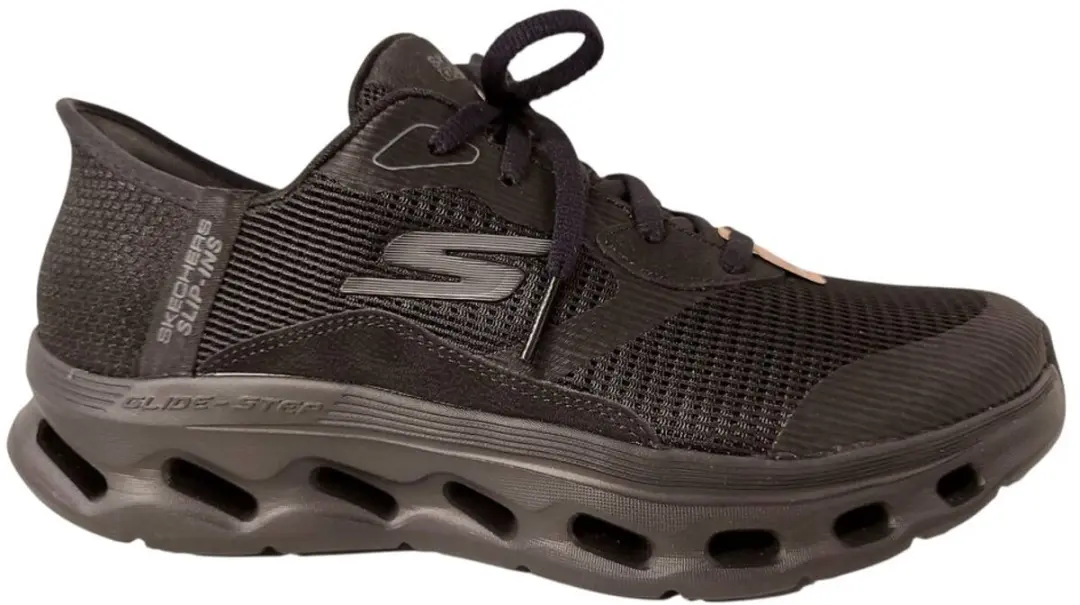 Skechers Go Walk Glid-Step 2.0 Hands Free Slip-Ins Dames Sneaker - Zwart