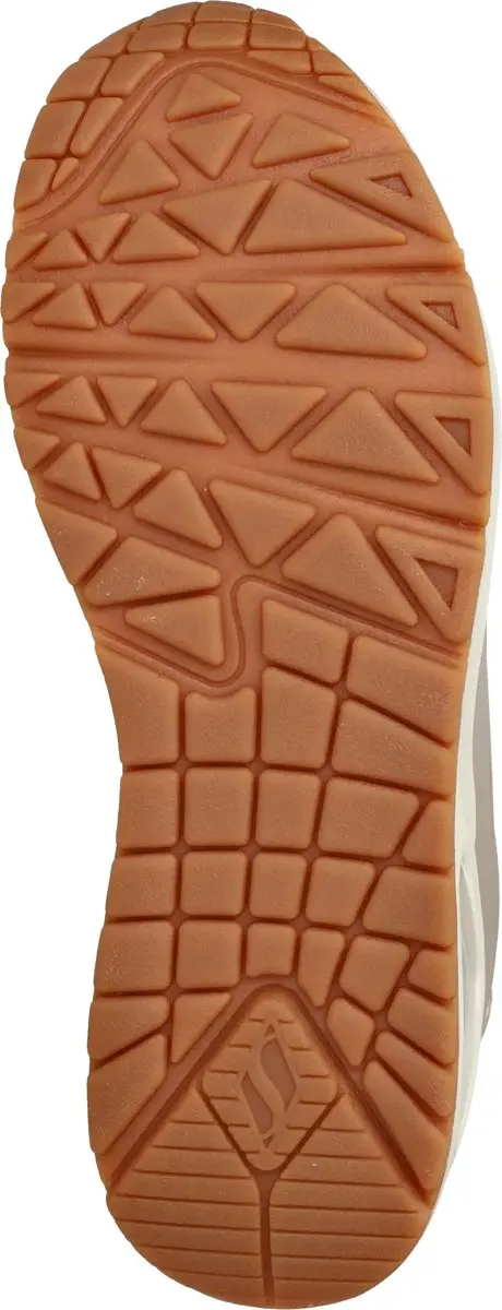 Skechers UNO Golden Air Dames Sneakers - Taupe/Zilver - afbeelding 5 van 6